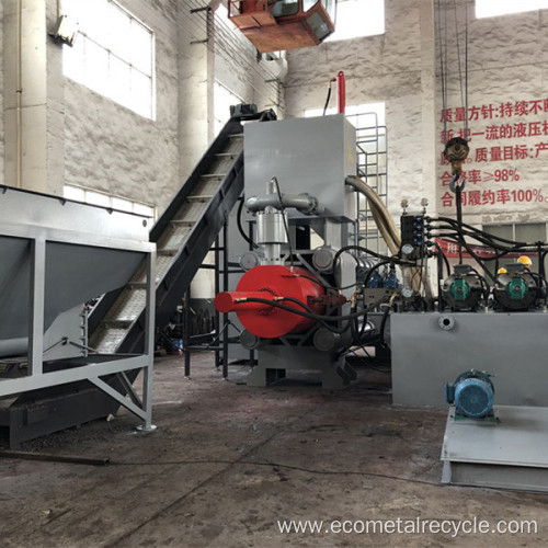 Horizontal Scrap Metal Steel Briquetting Making Machines